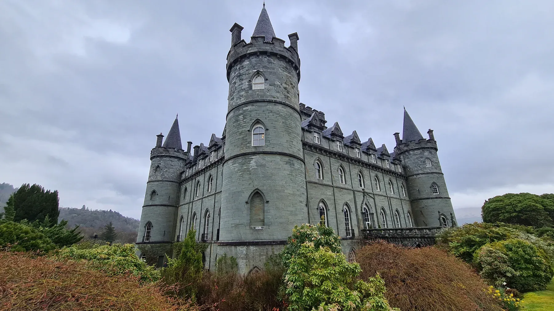 Inveraray Castle in Argyll.