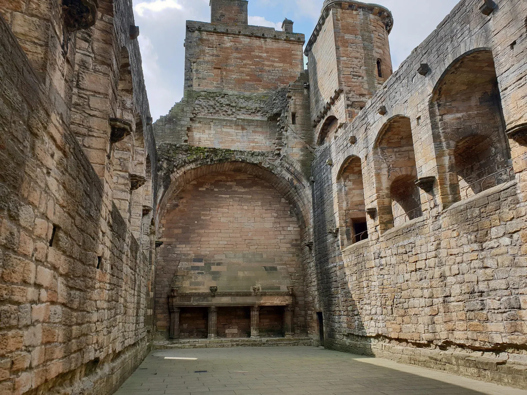 Linlithgow Palace in West Lothian.