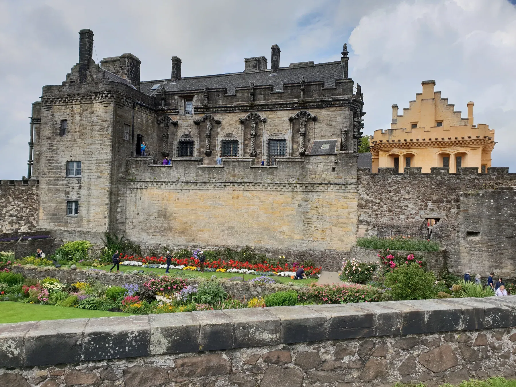 Stirling Castle in central Scotland.